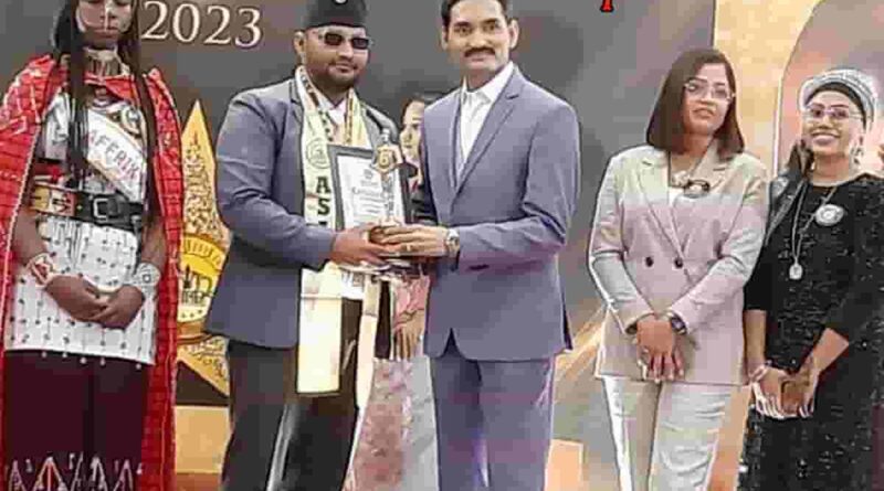 Dev Jaiswal - मद्येस प्रदेशबाट Aisa Awards-2023 मा सम्मानित