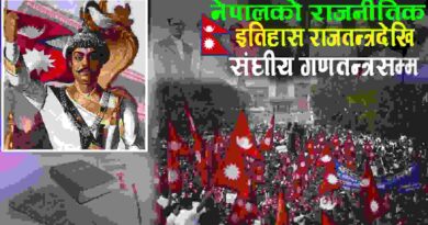 नेपालको राजनीतिक इतिहास राजतन्त्रदेखि संघीय गणतन्त्रसम्म