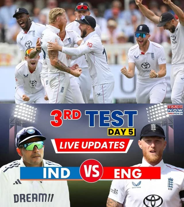 तेस्रो टेस्टमा इङ्ल्याण्डको विजयी २–१