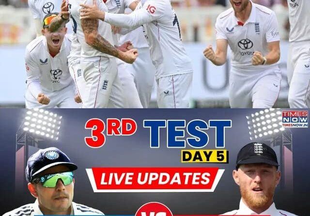 तेस्रो टेस्टमा इङ्ल्याण्डको विजयी २–१