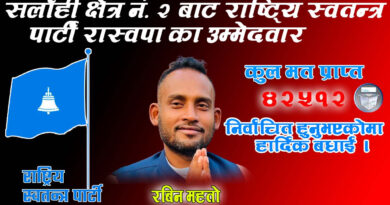 सर्लाही–२ मा RSP का रविन महतो निर्वाचित