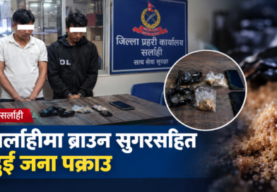 सर्लाहीमा २३.३१ ग्राम ब्राउन सुगरसहित दुई जना पक्राउ